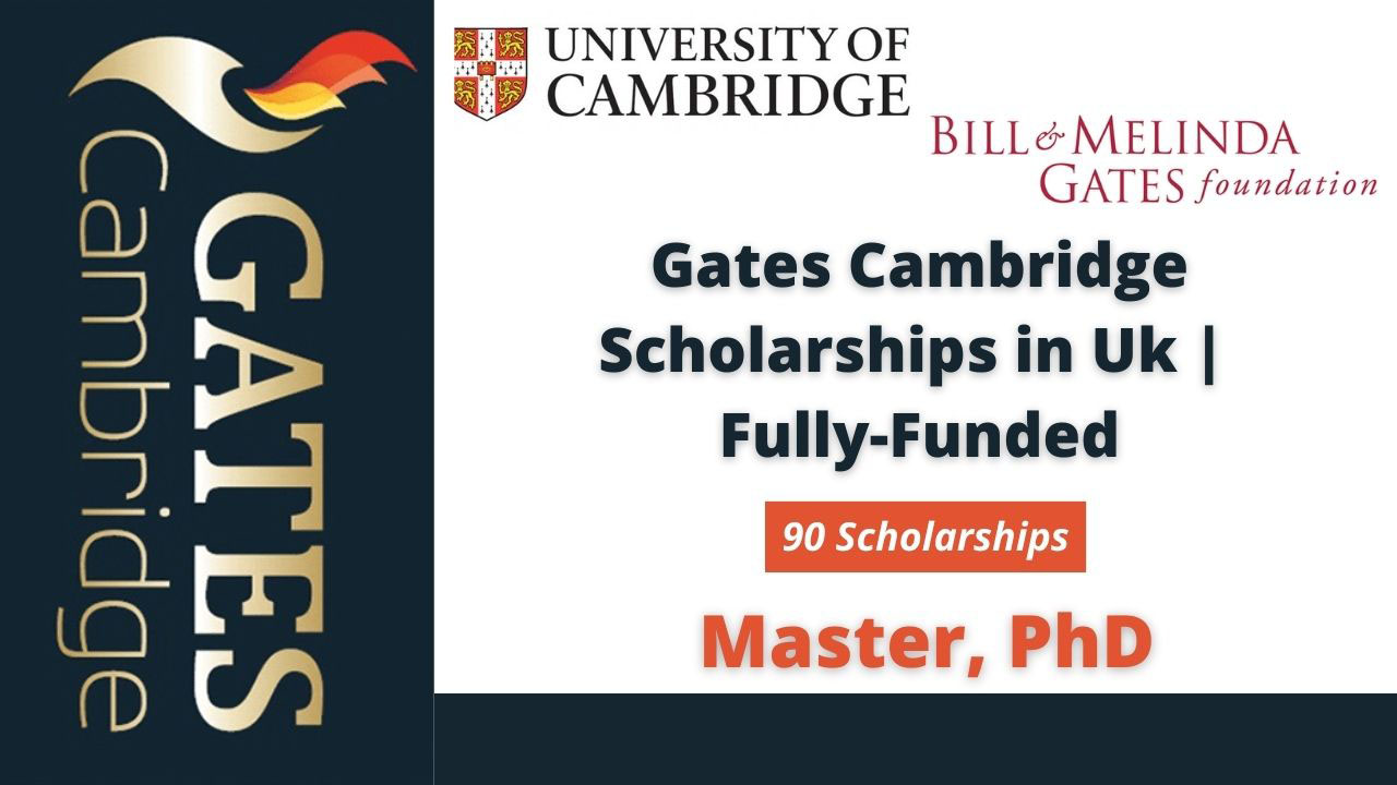 Gates Cambridge Scholarships 2024 | Fully-Funded
